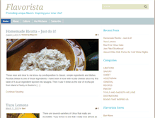 Tablet Screenshot of flavorista.com